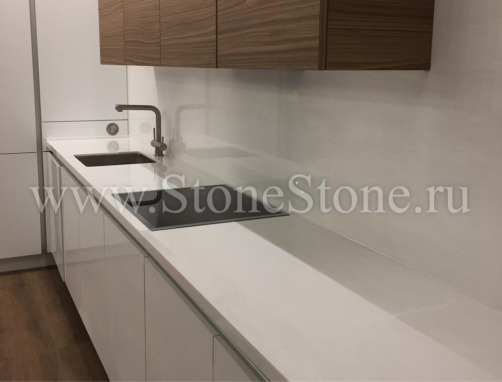 ������ ���������� �� ���������� ����� Corian Cameo White