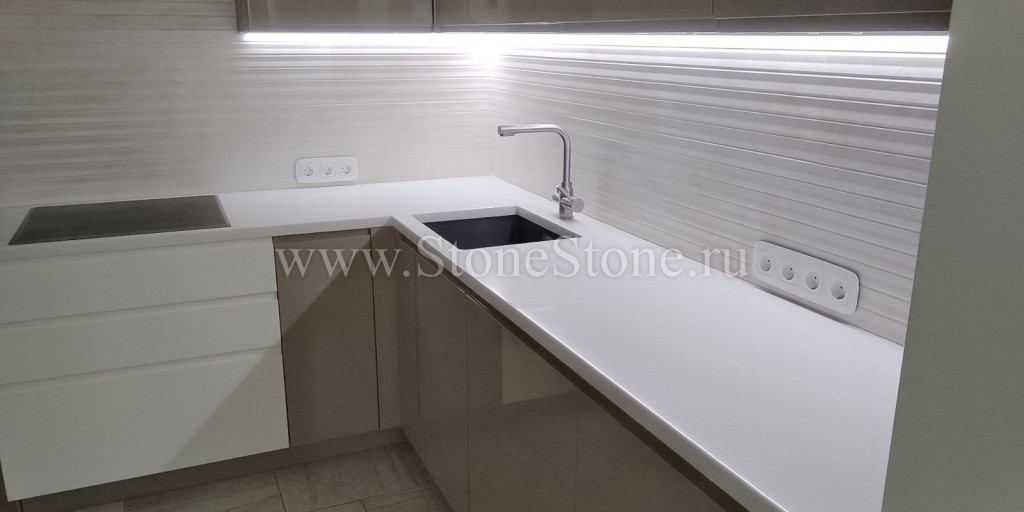 ���������� �� �������������� ����� LG Hi-Macs �606 Aurora Bianco